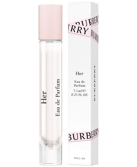 burberry her rollerball perfume